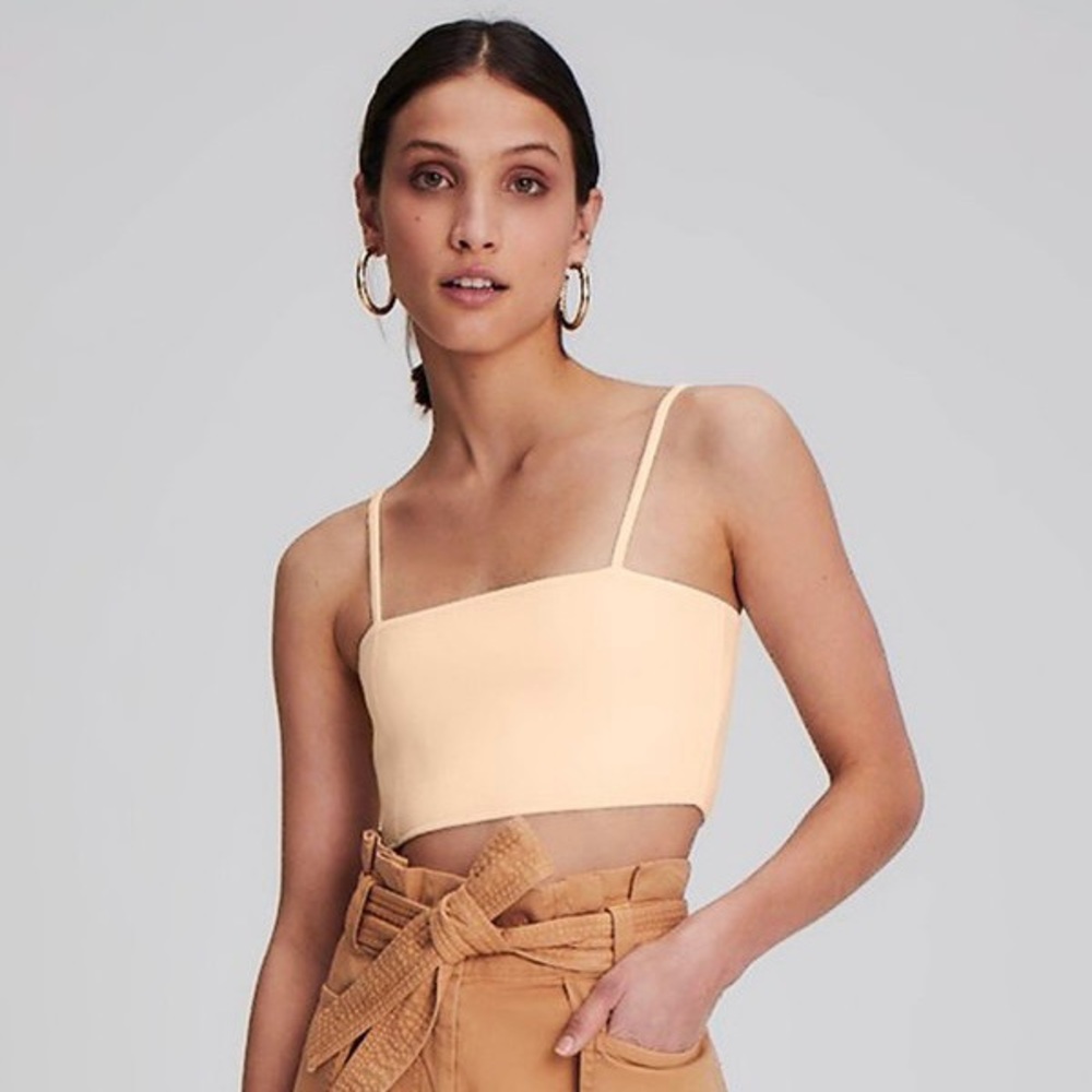 A.L.C. Winnie Knit Crop Top, NWT